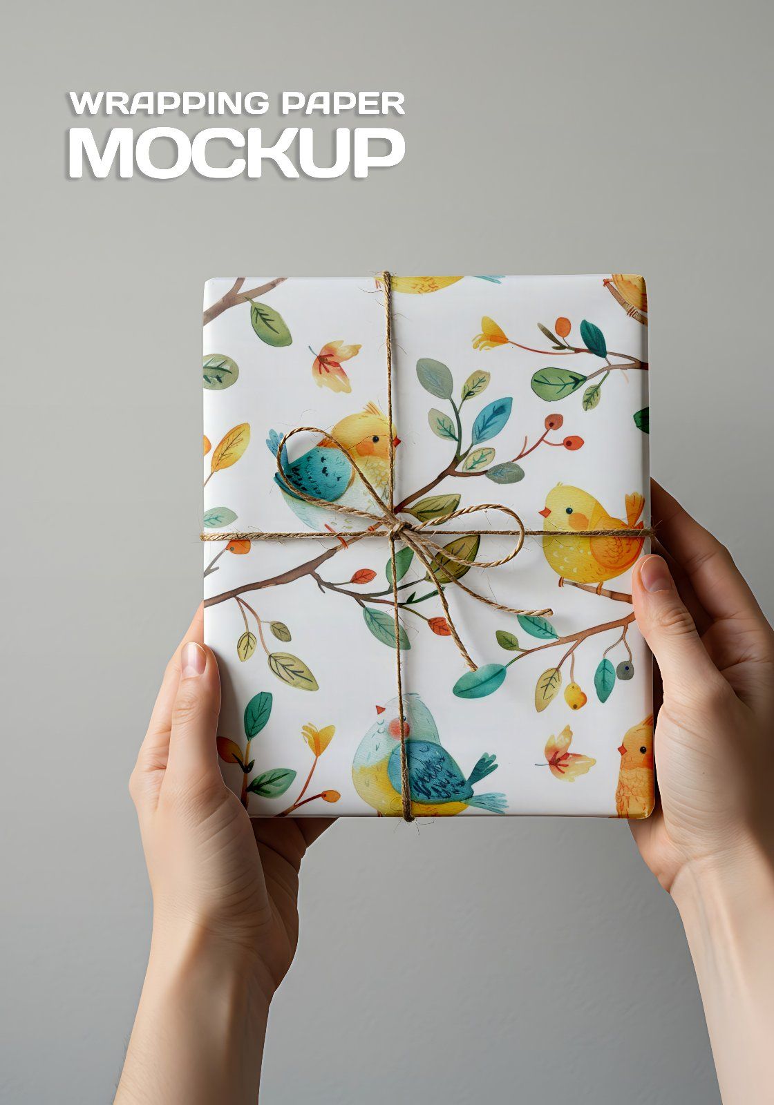 15 Premium Warpping Paper Mockup