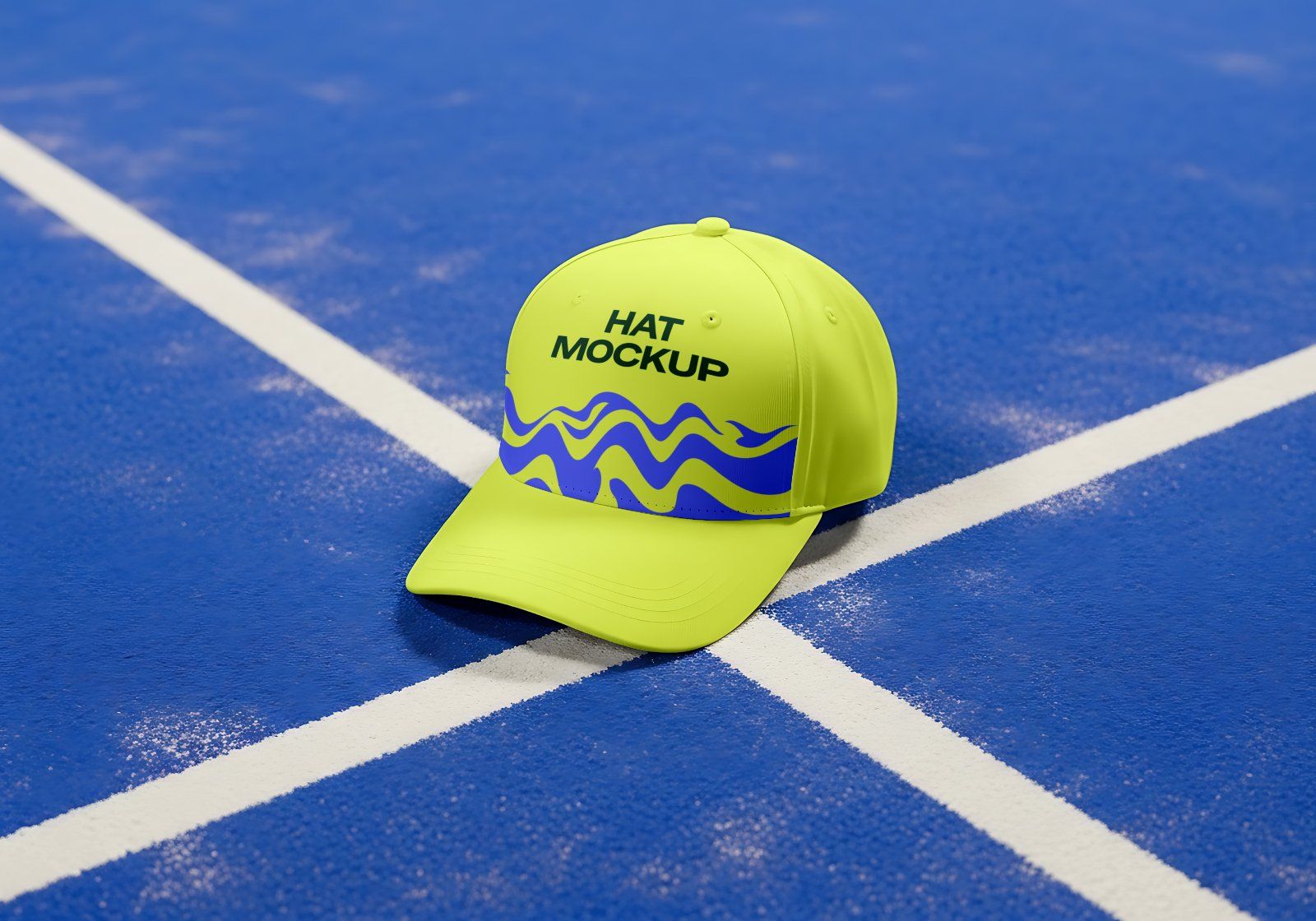 Sports Hat Mockup – Realistic Cap PSD Template for Branding Design
