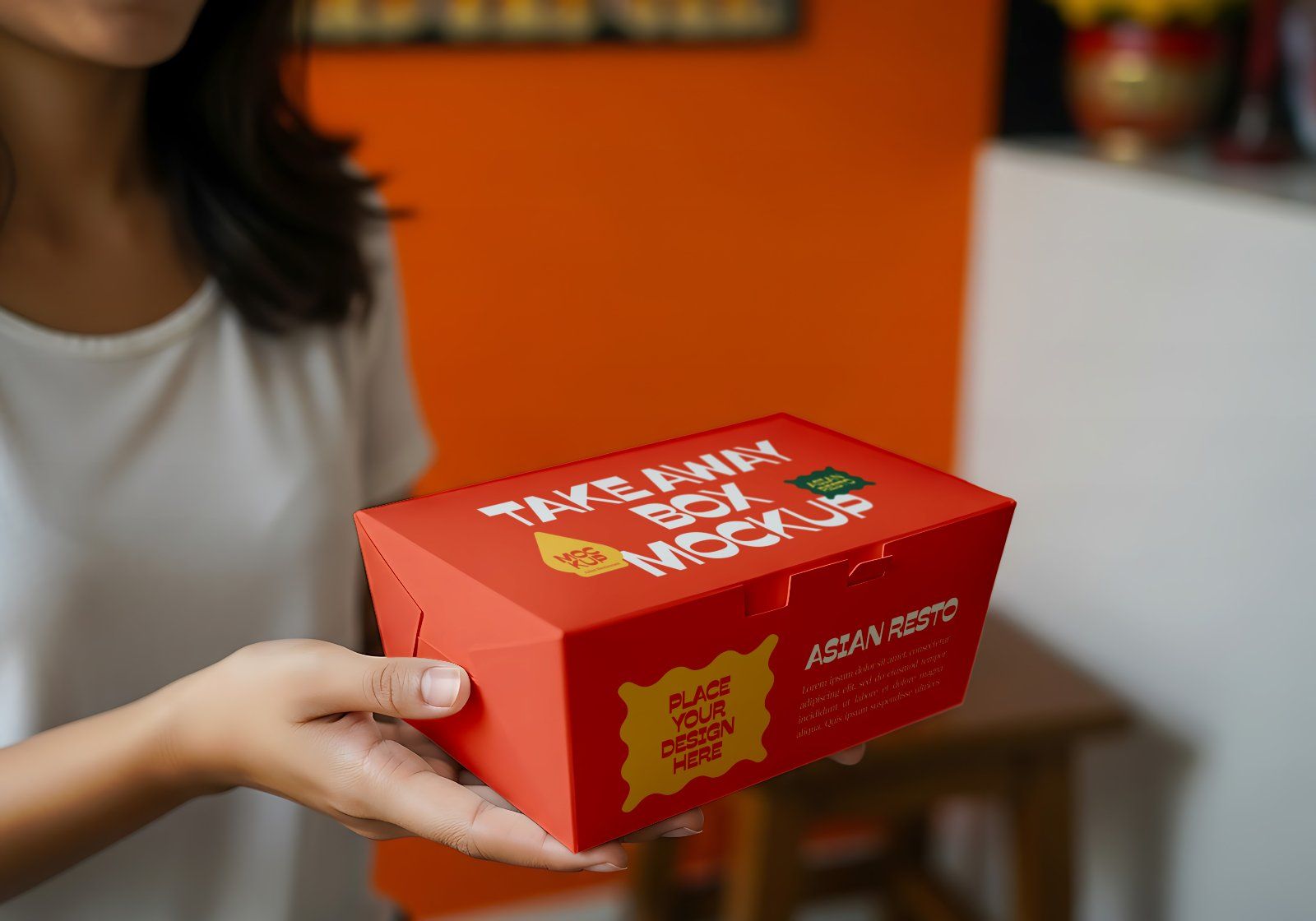 Asian Restaurant Mockup Bundle – 15 PSD Templates for Food & Packaging Branding