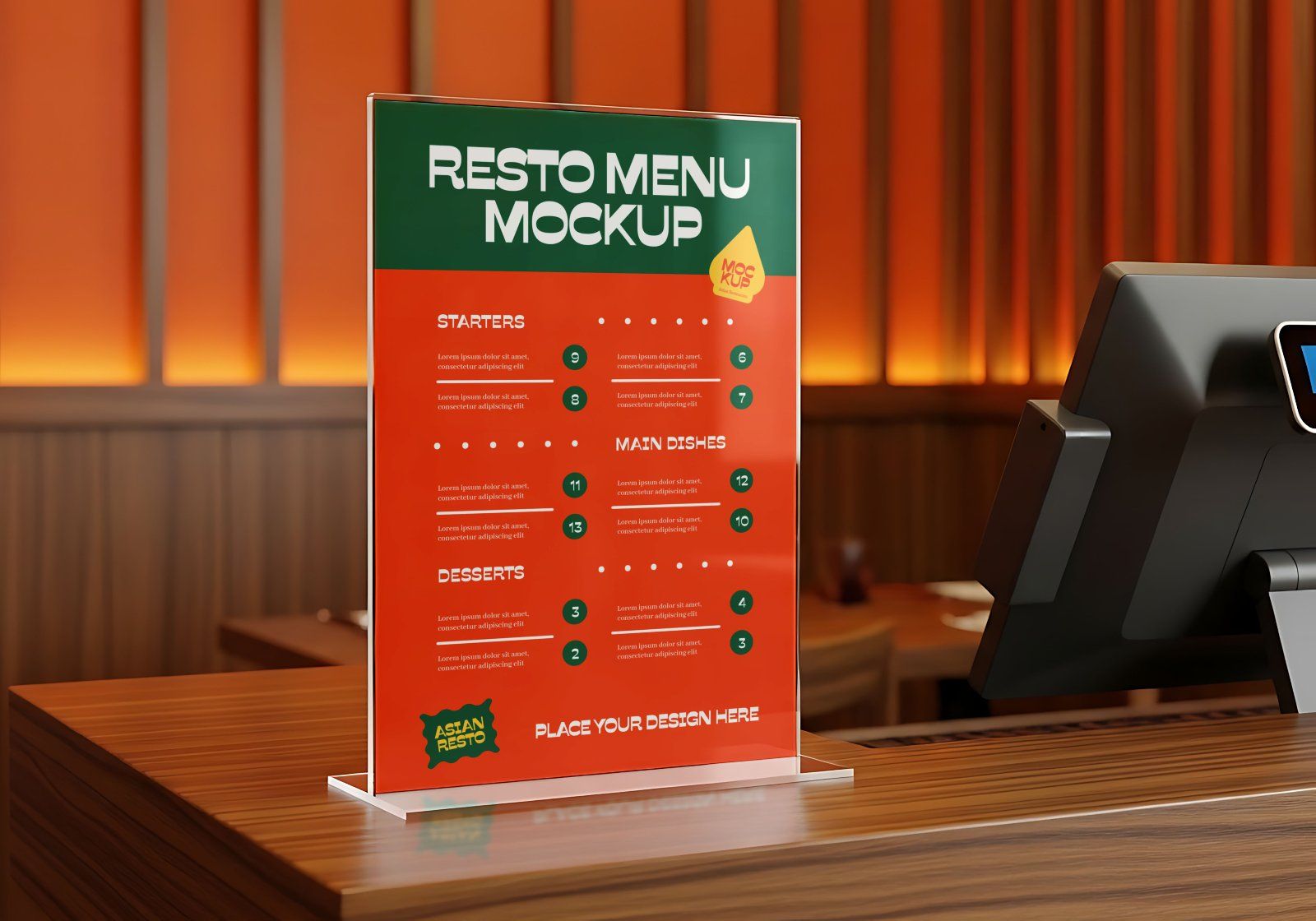 Asian Restaurant Mockup Bundle – 15 PSD Templates for Food & Packaging Branding