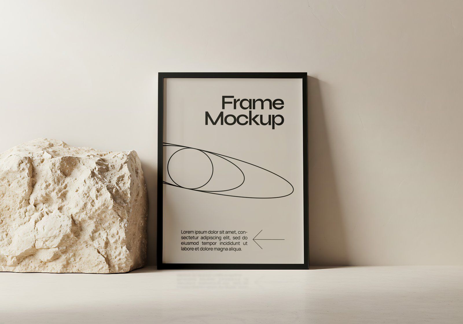 Premium Stone Branding Mockup Bundle