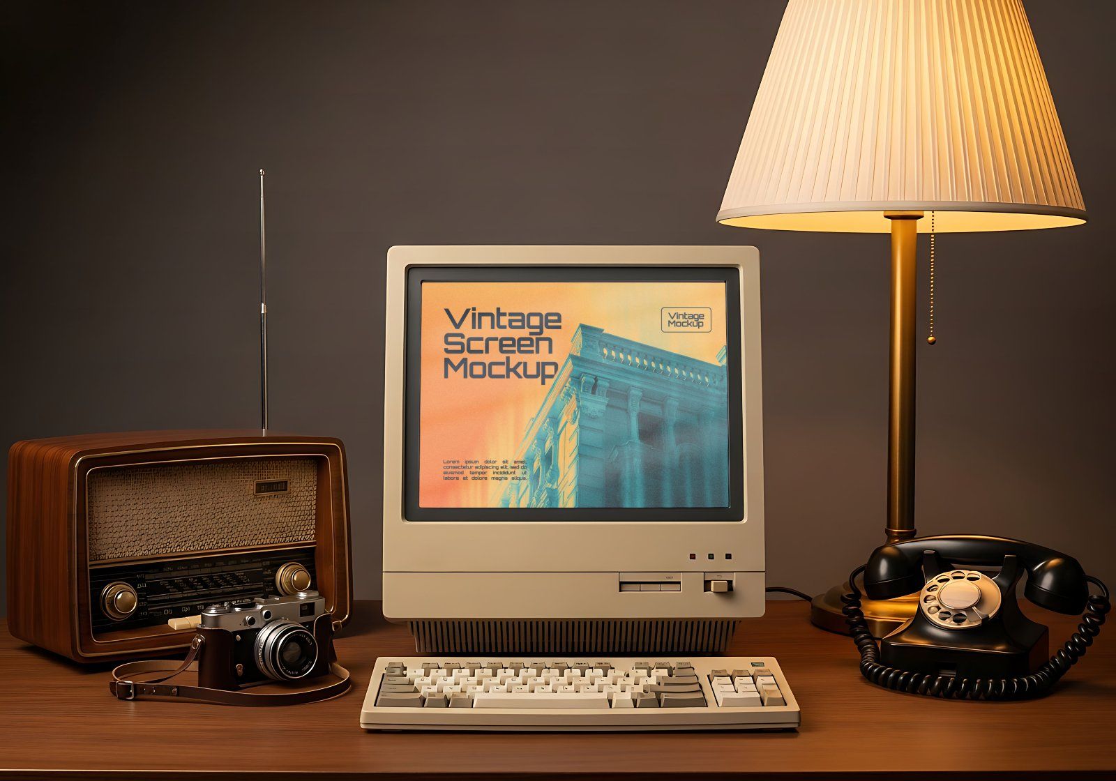 Vintage Item Mockup Bundle – 15 PSD Templates for Retro Branding & Classic Design