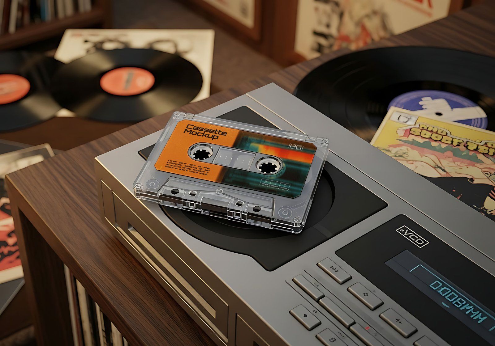 Vintage Item Mockup Bundle – 15 PSD Templates for Retro Branding & Classic Design