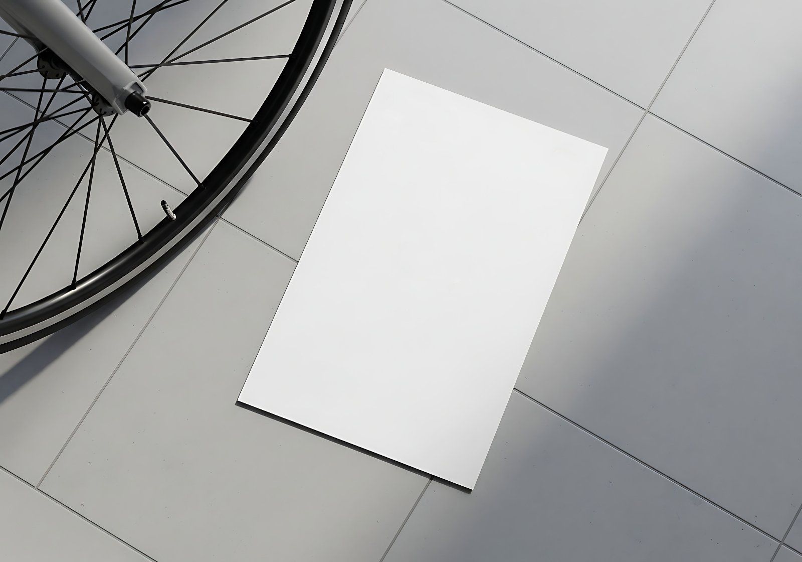 Cycling Flyer Mockup – Realistic PSD Template for Sports & Event Promotion