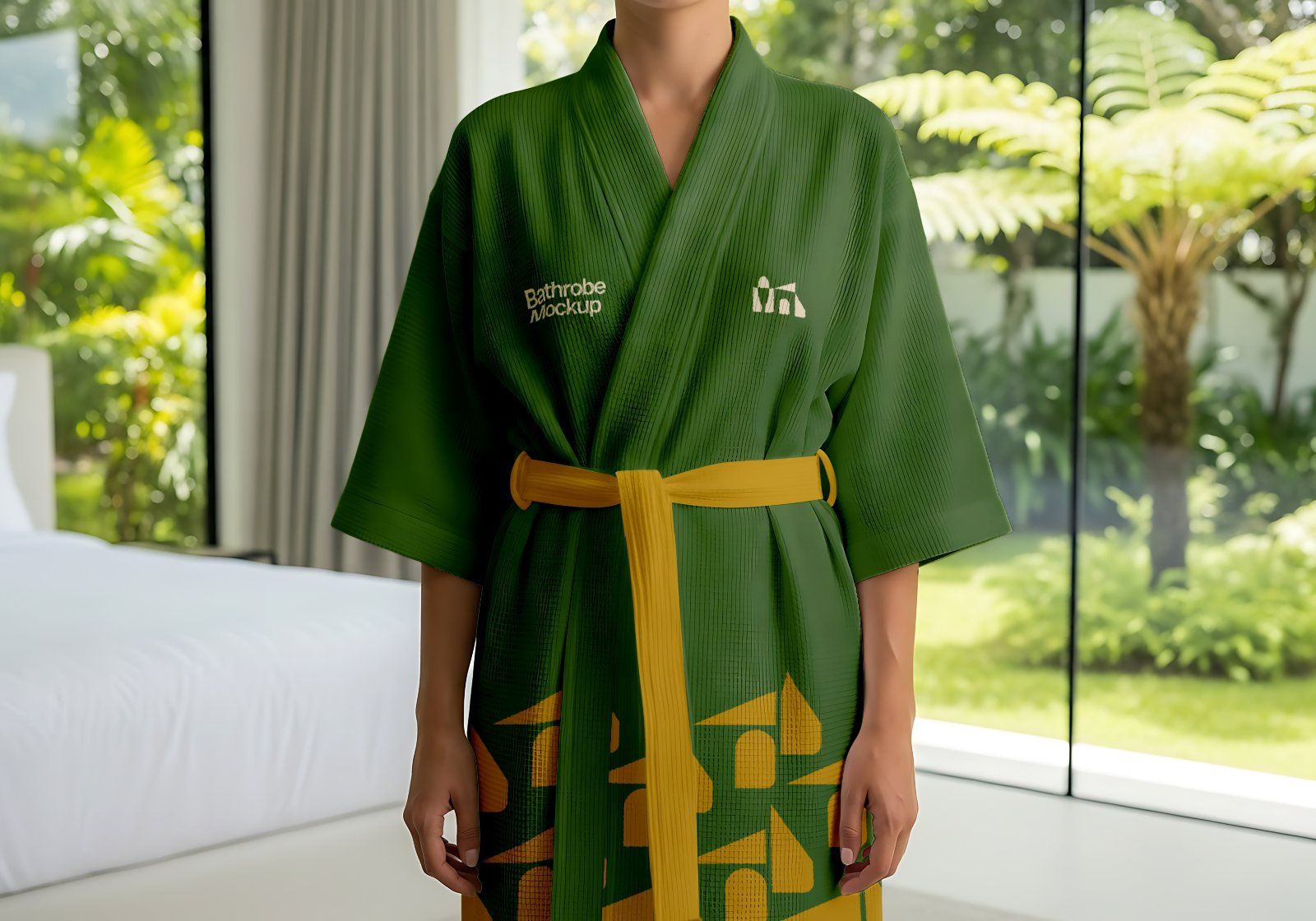 Premium Branding Villa Mockup