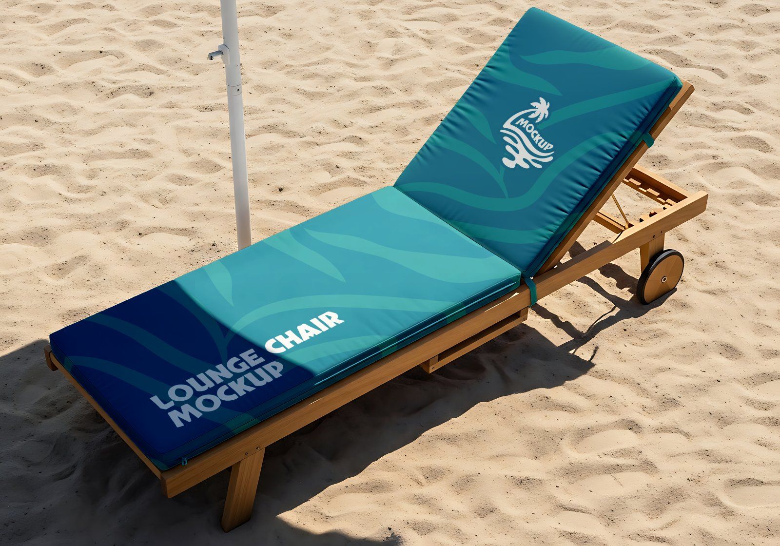 Premium Branding Beach Mockup
