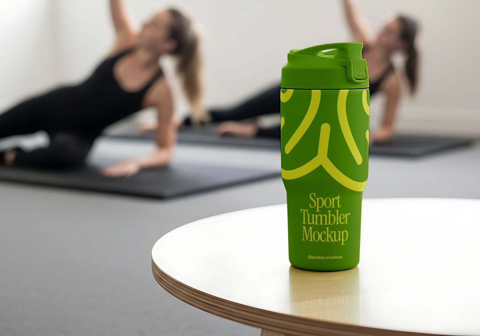 Premium Branding Pilates Mockup - 15 PSD Files