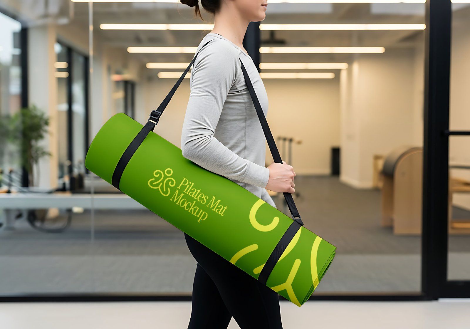 Premium Branding Pilates Mockup - 15 PSD Files