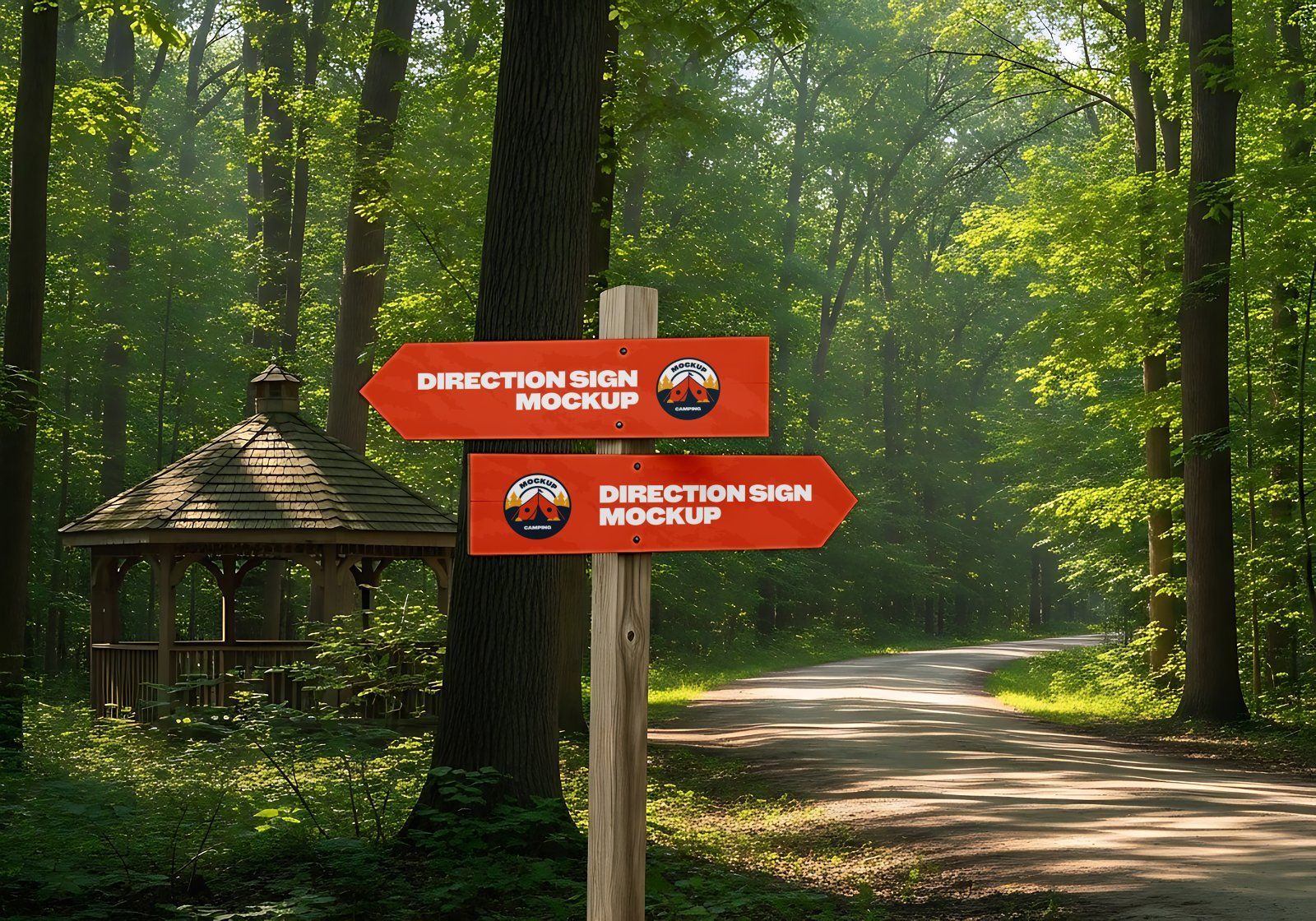 Premium Camping Set Mockup