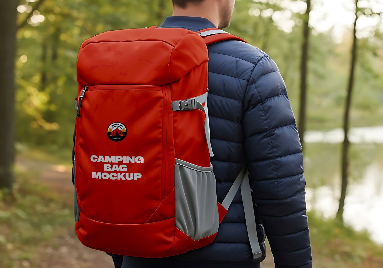 Premium Camping Set Mockup