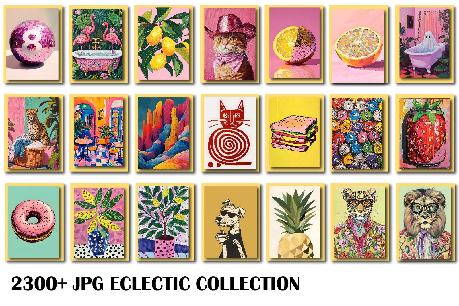 Eclectic Wall Art Collection Entire Shop Sale, Bundle Wall Art, Aesthetic wall posters, Wall Art, De