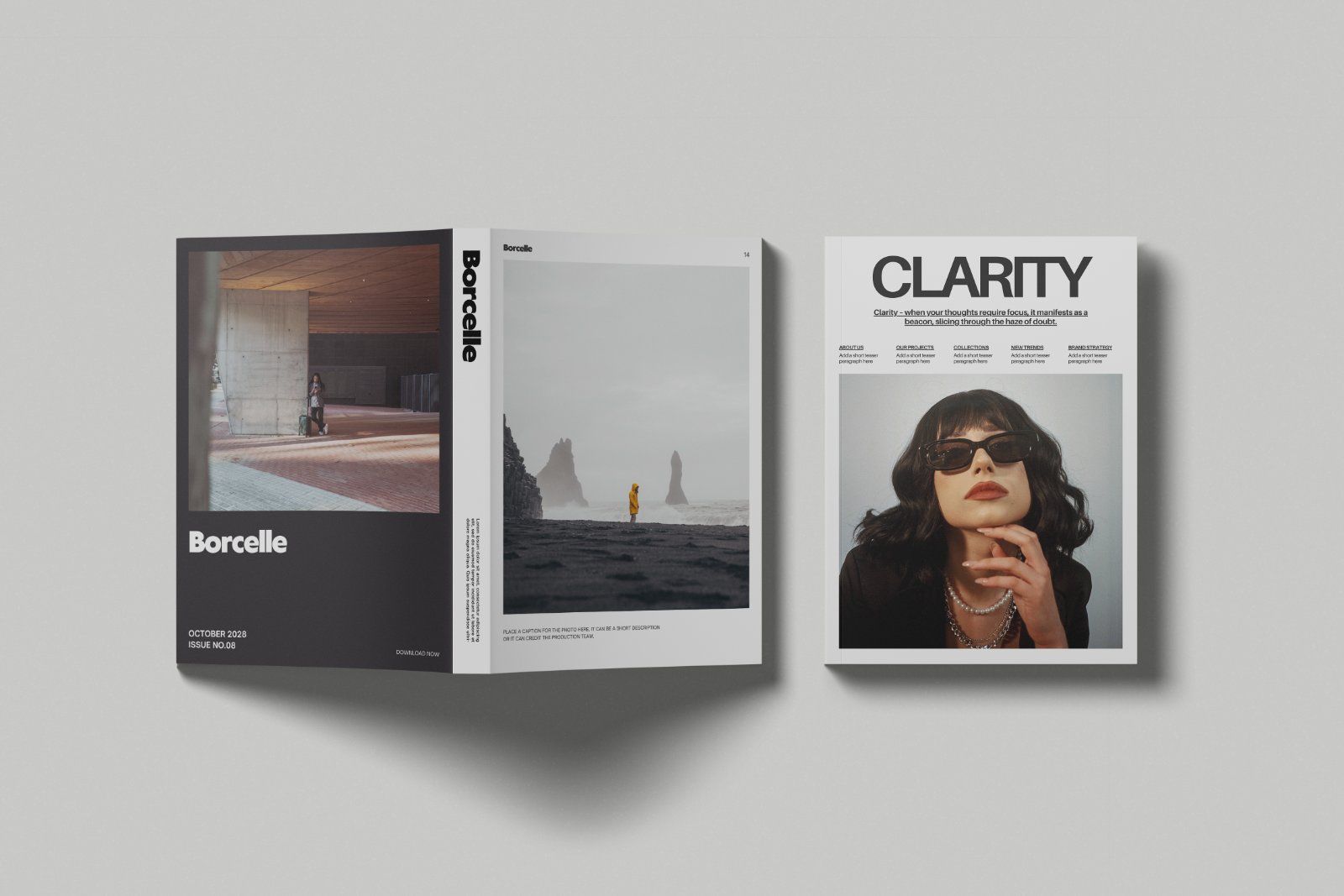 Book Cover Mockup Set