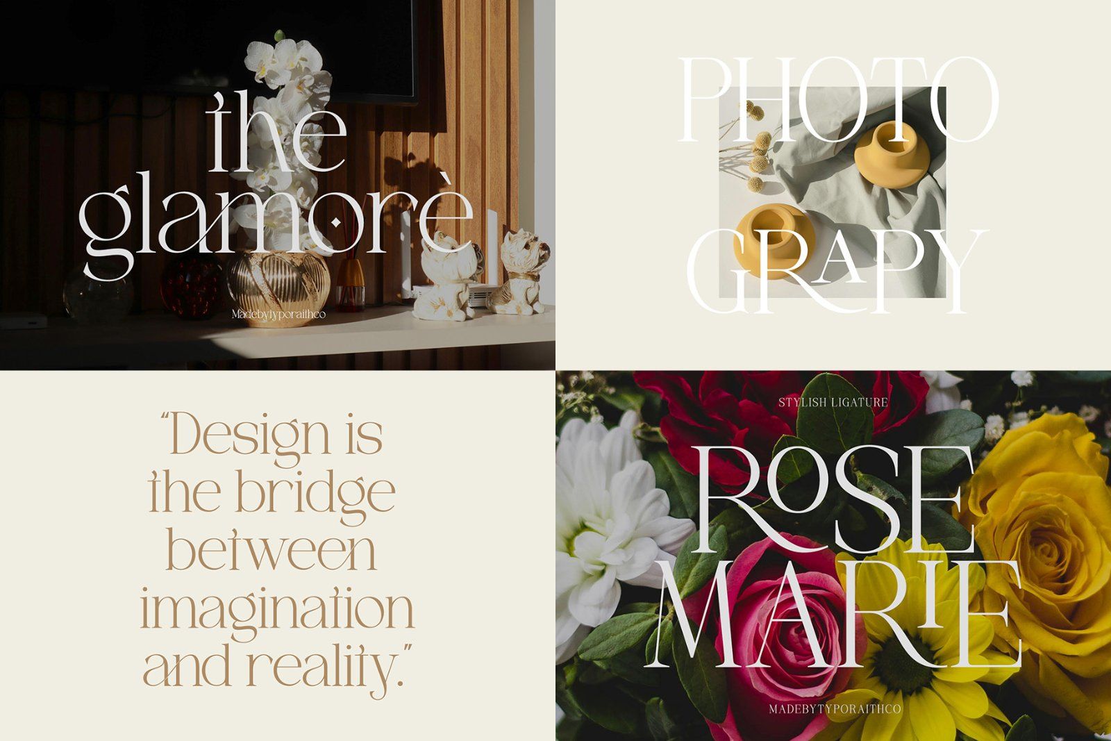 Modern Serif Font Bundle