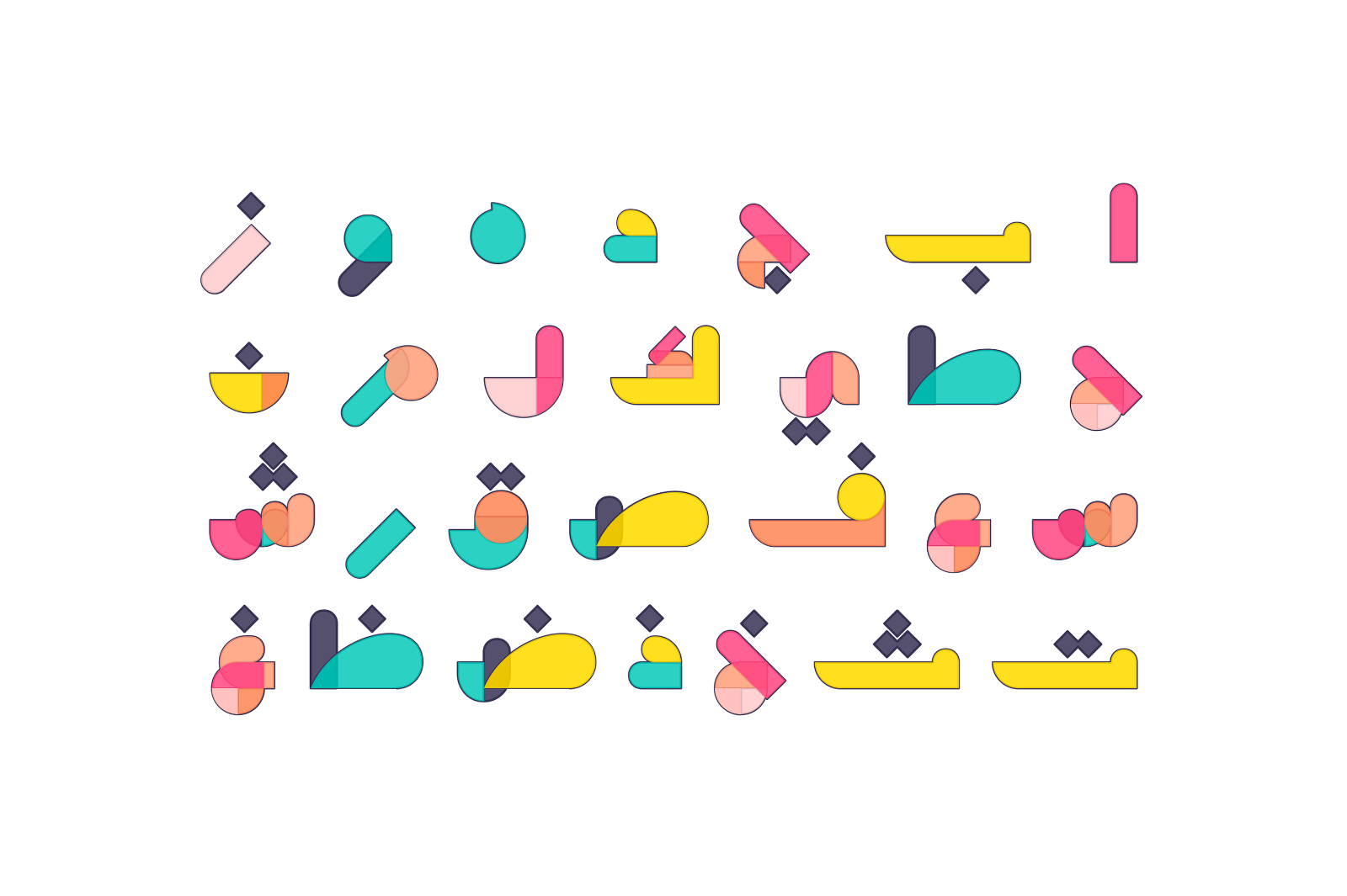 Tashkeel - Arabic Color Font