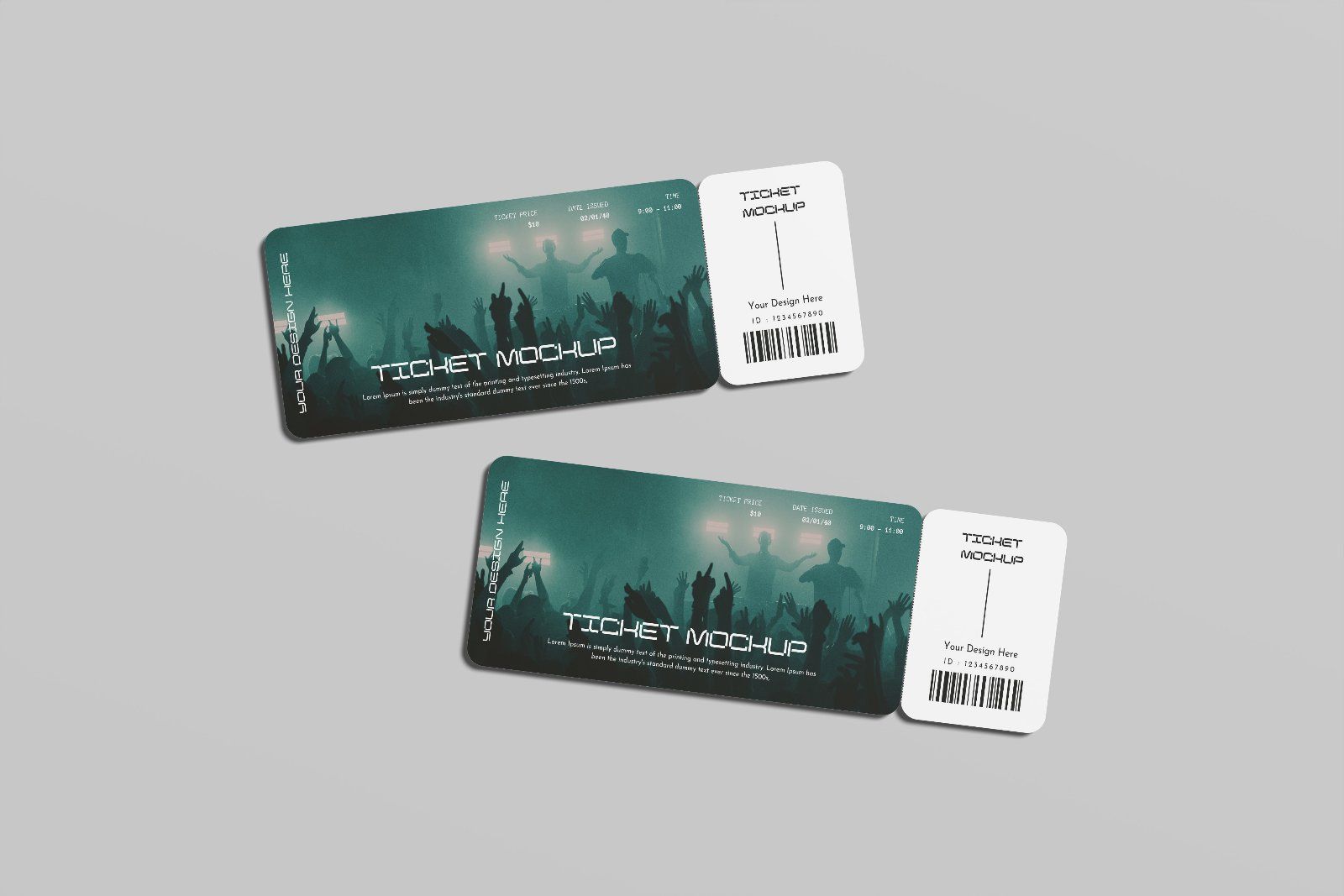 Ticket Mockup