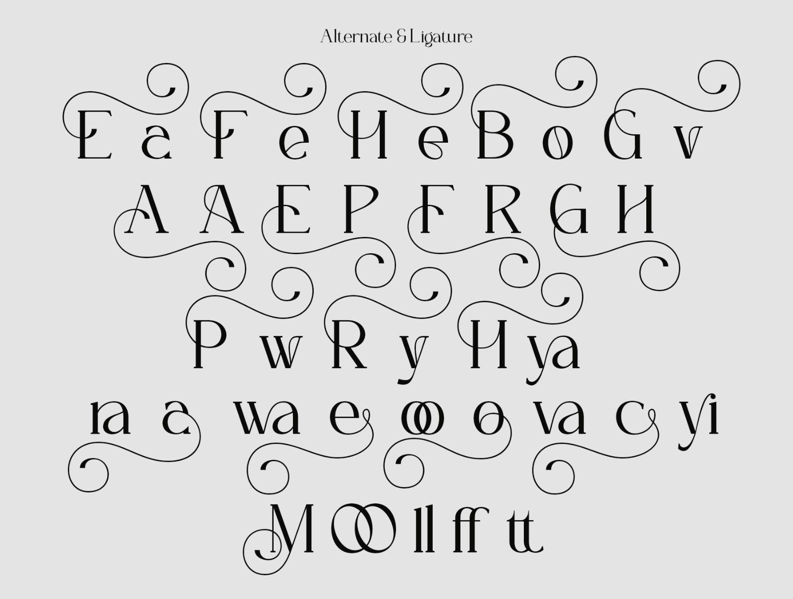 ELOVENA - Elegant Serif Font