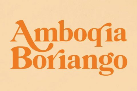 Amboqia Boriango font free download