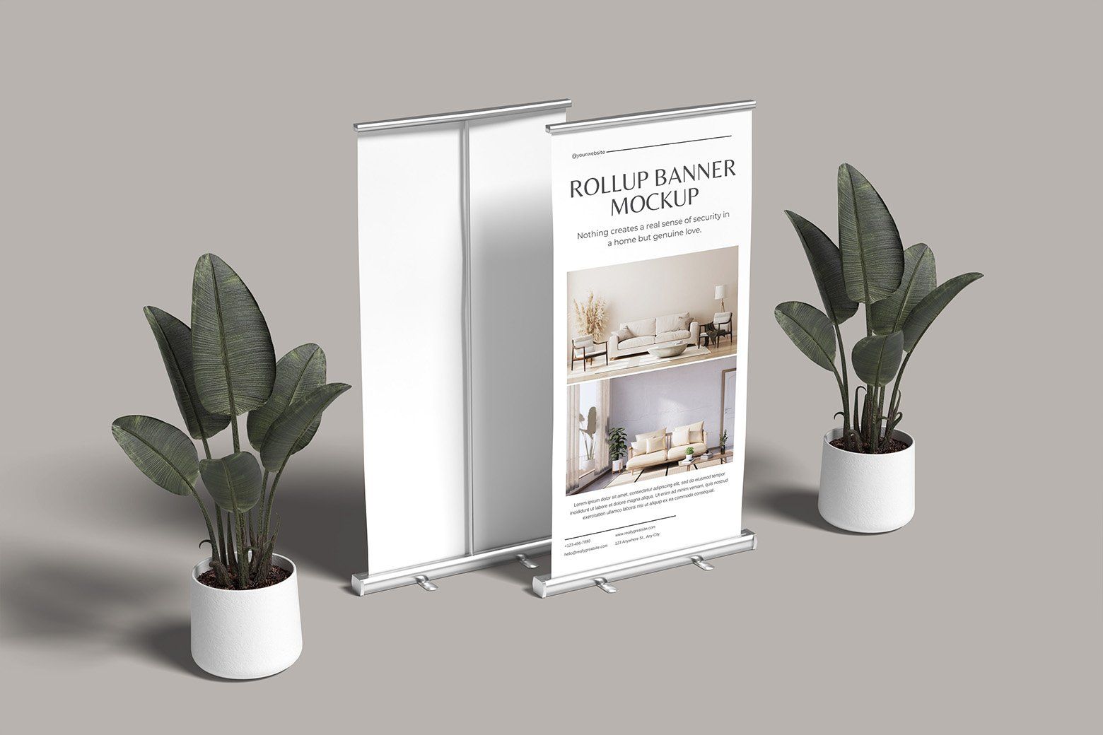 Rollup Banner Mockup