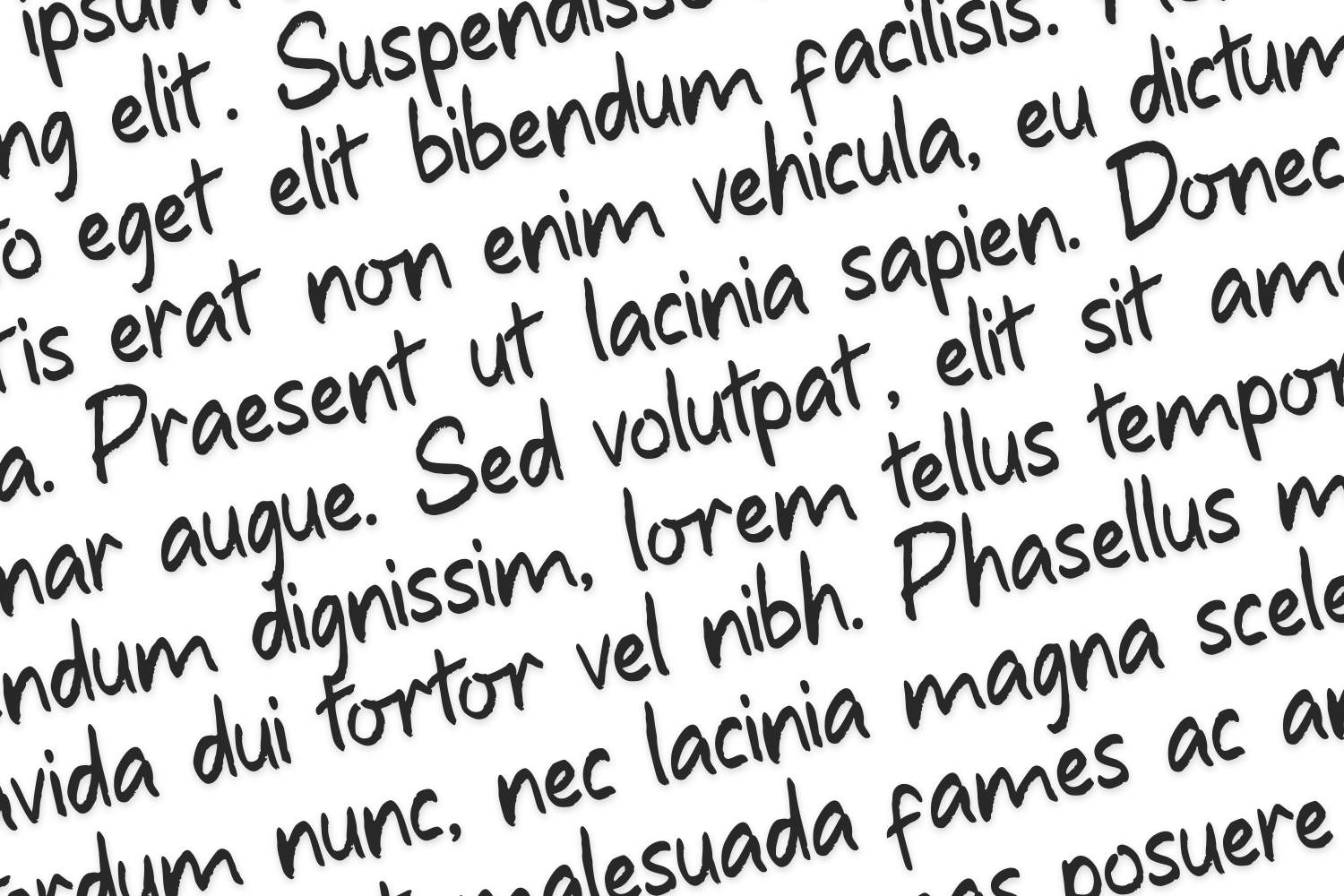 Coffee Amore Handwriting