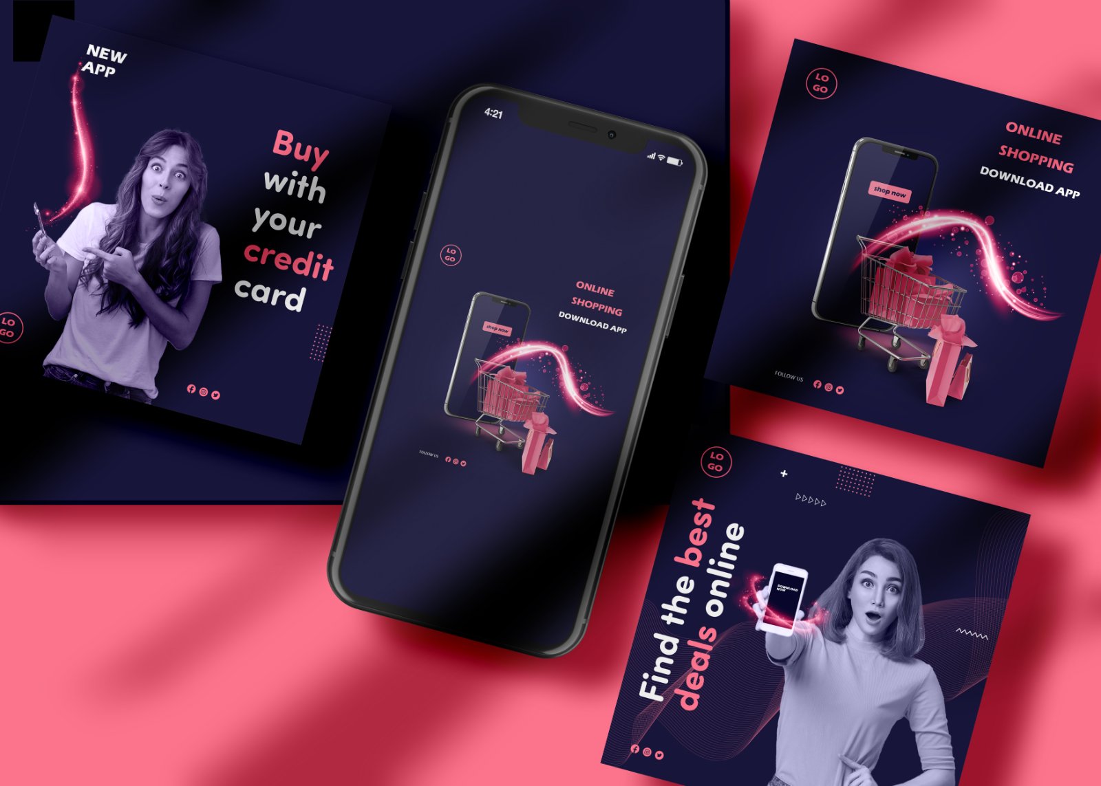 Online Shopping-APP-Social Media Template-025-22