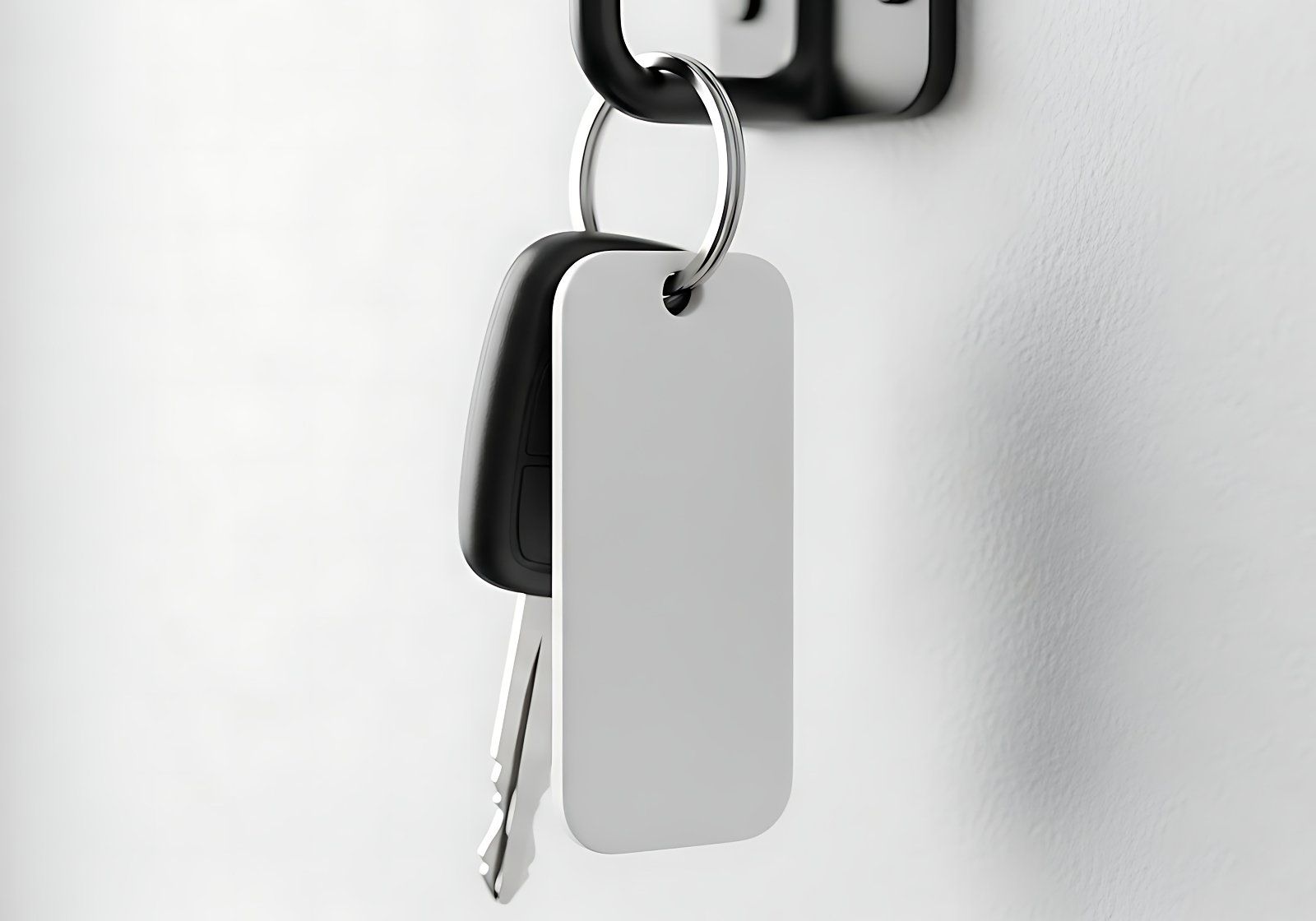 Car Keychain Mockup PSD