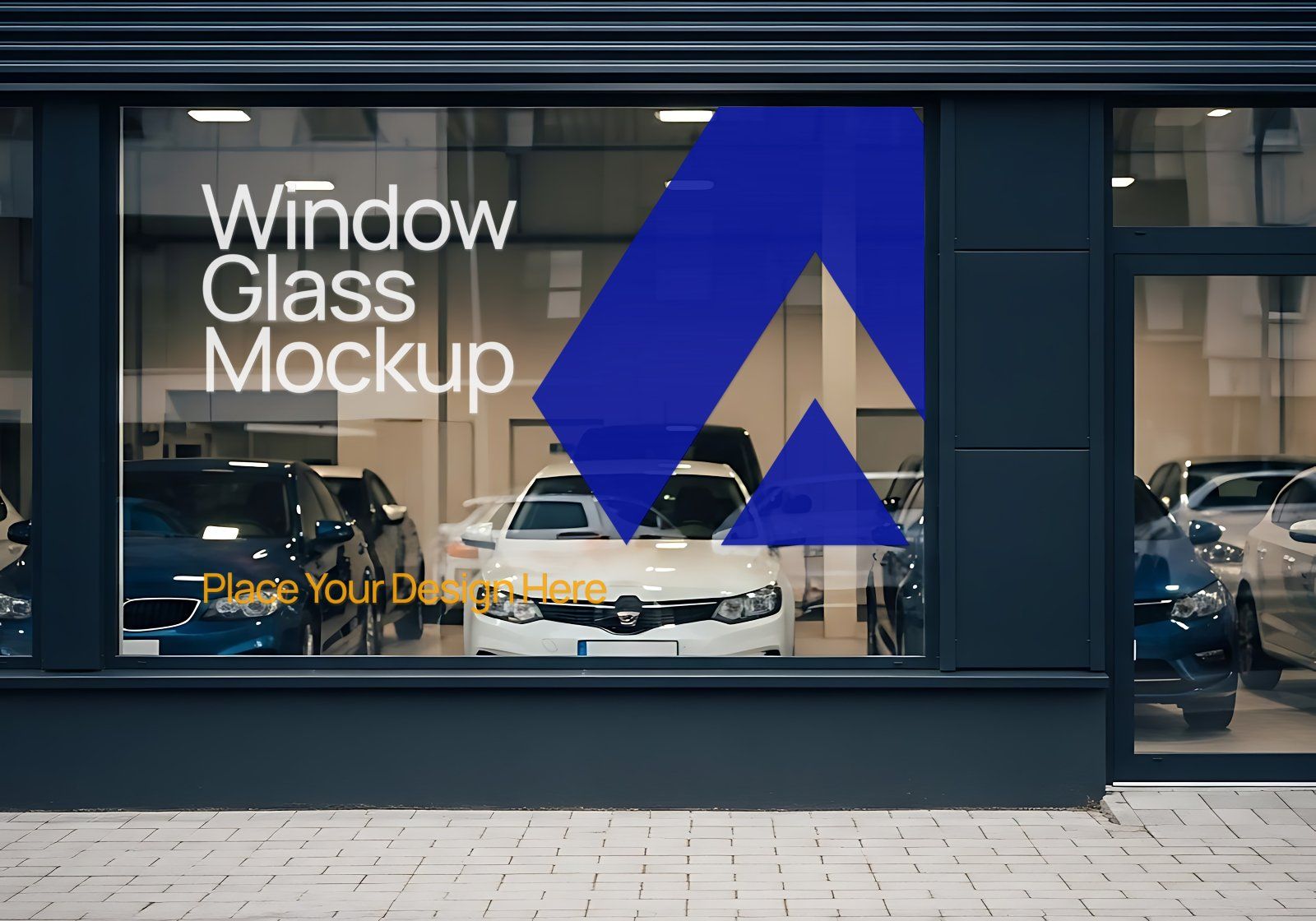 Premium Car Rental Branding Mockup