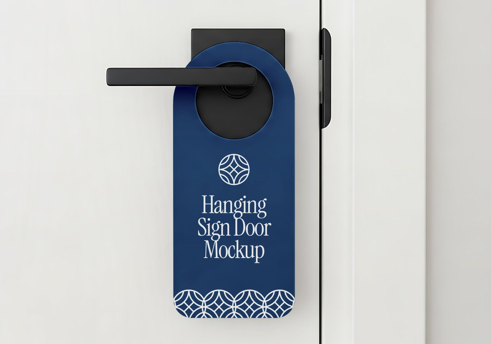 Premium Branding Blue Hotel Mockup