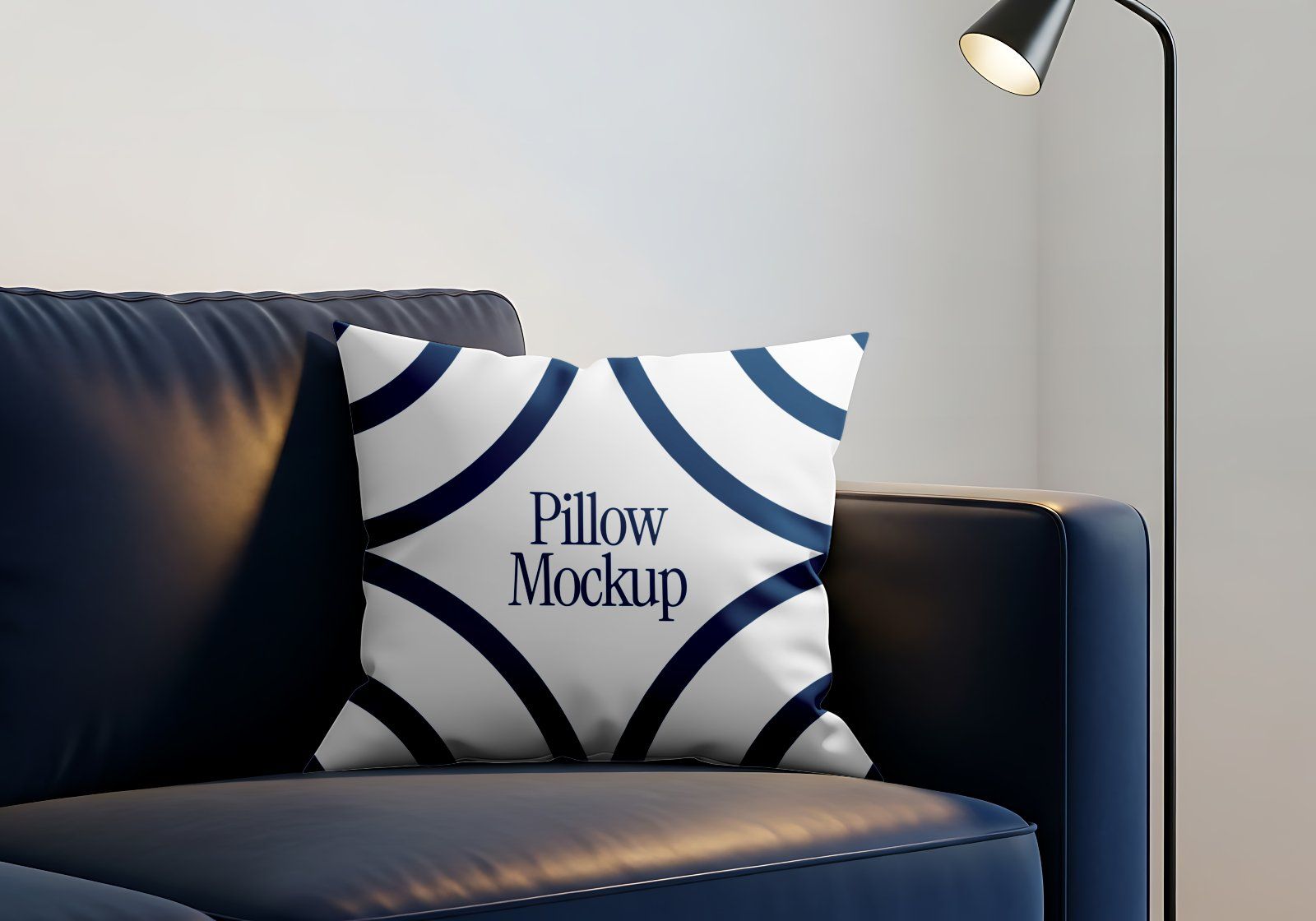 Premium Branding Blue Hotel Mockup