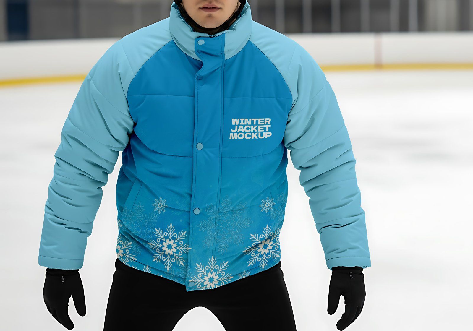 Premium Ice Skating Branding Mockup Bundle – 15 PSD Templates for Winter Sport & Rink Promotions