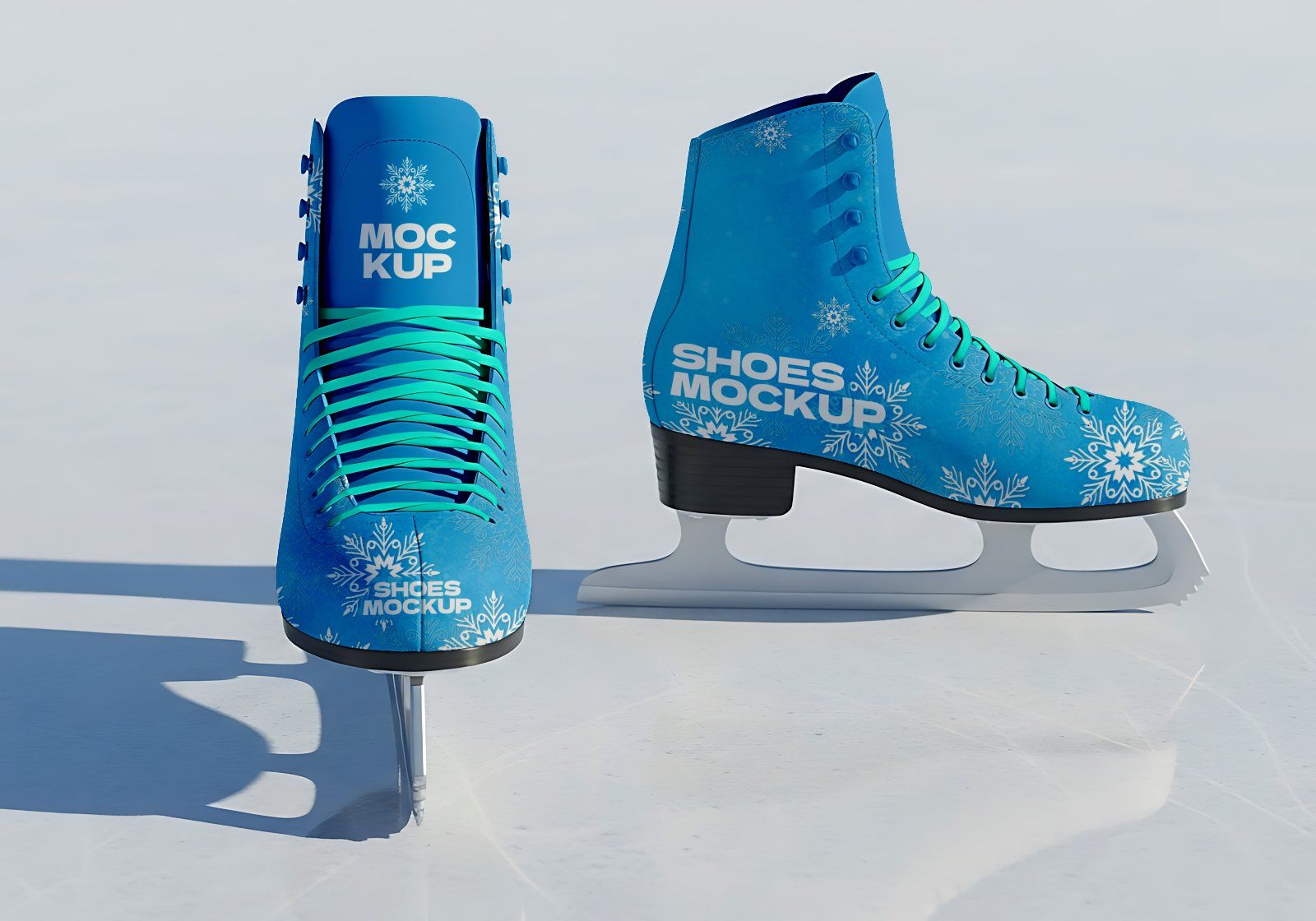Premium Ice Skating Branding Mockup Bundle – 15 PSD Templates for Winter Sport & Rink Promotions