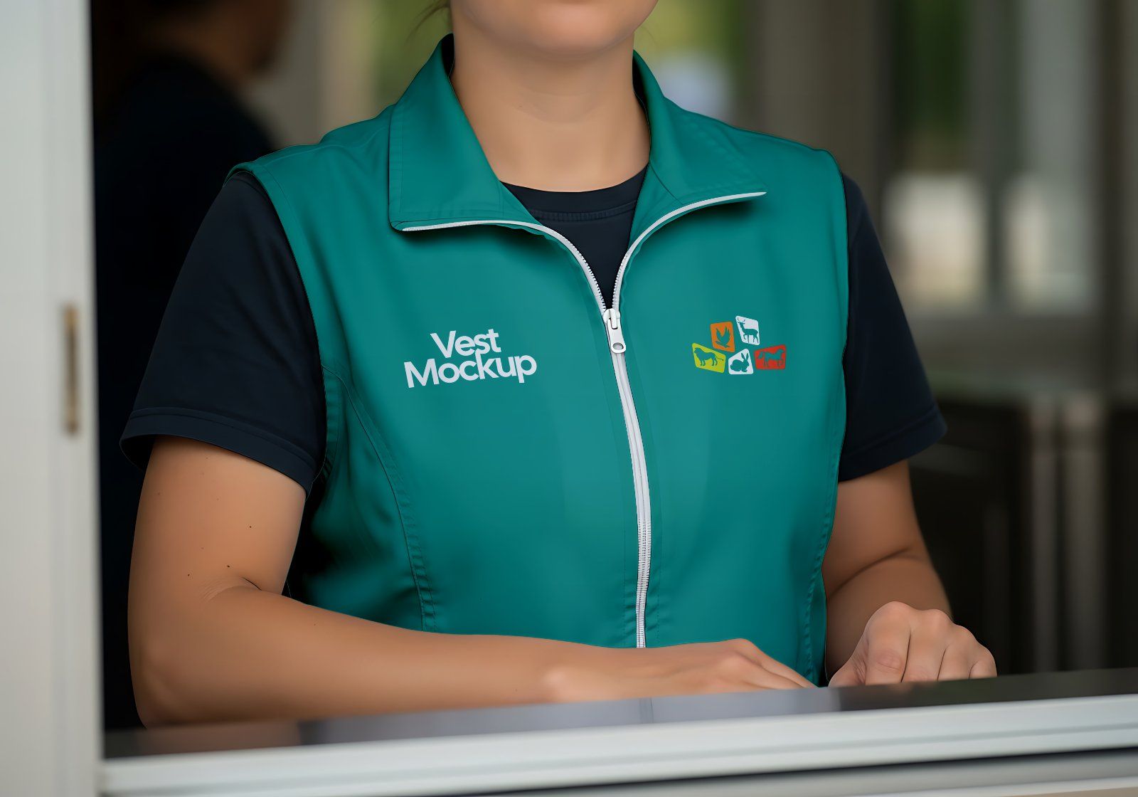 Premium Zoo Park Mockup