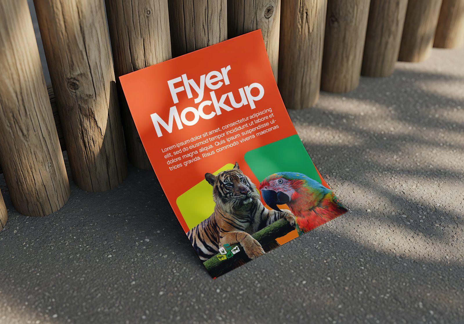 Premium Zoo Park Mockup