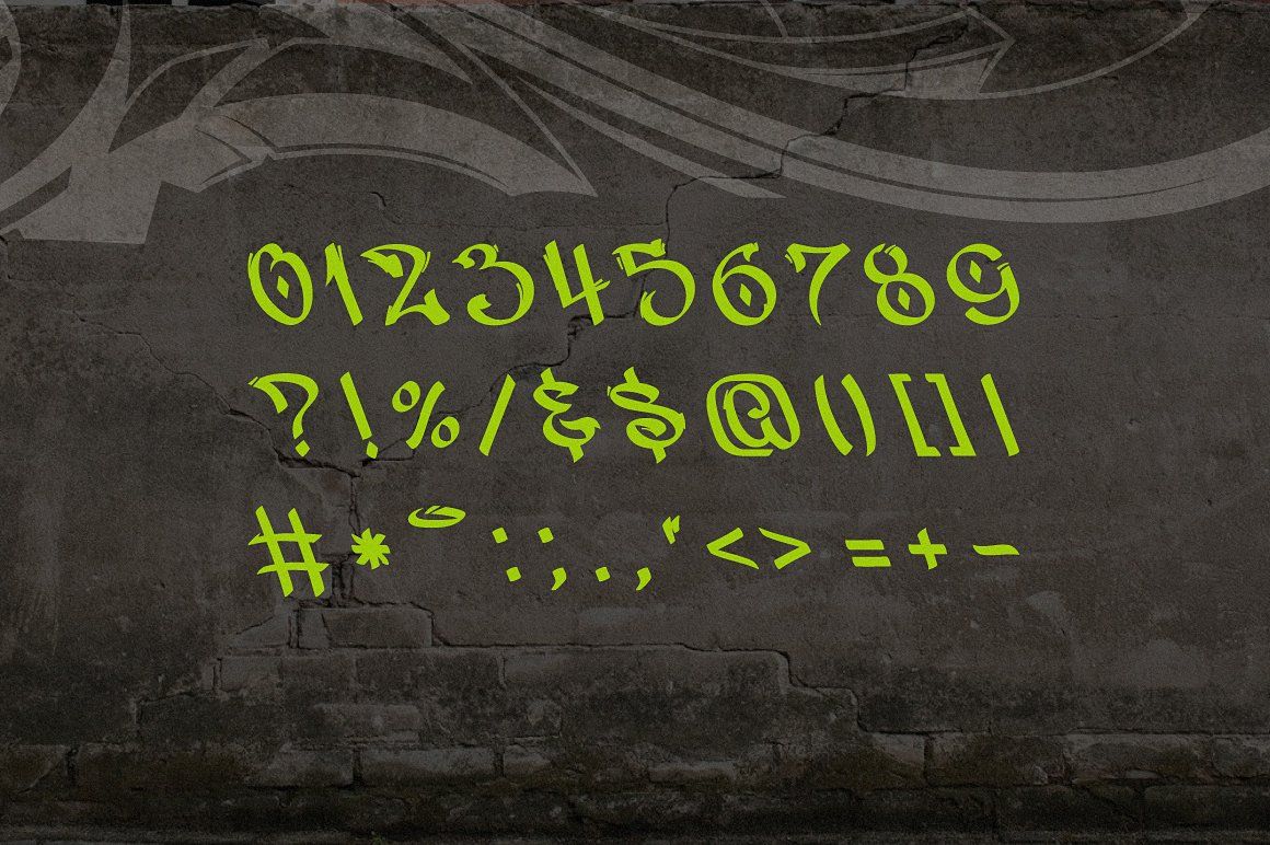 Vandal - Graffiti Font