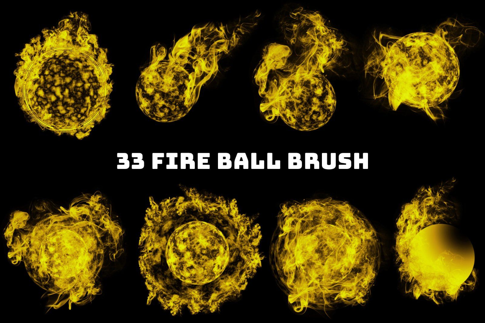 150+ Fire Flames Photoshop Brush, Fire Circle brush, Fire Ball brush, Fire brush, fire effect, flame