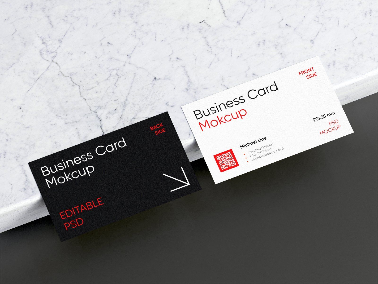 Business Card Mockup Set