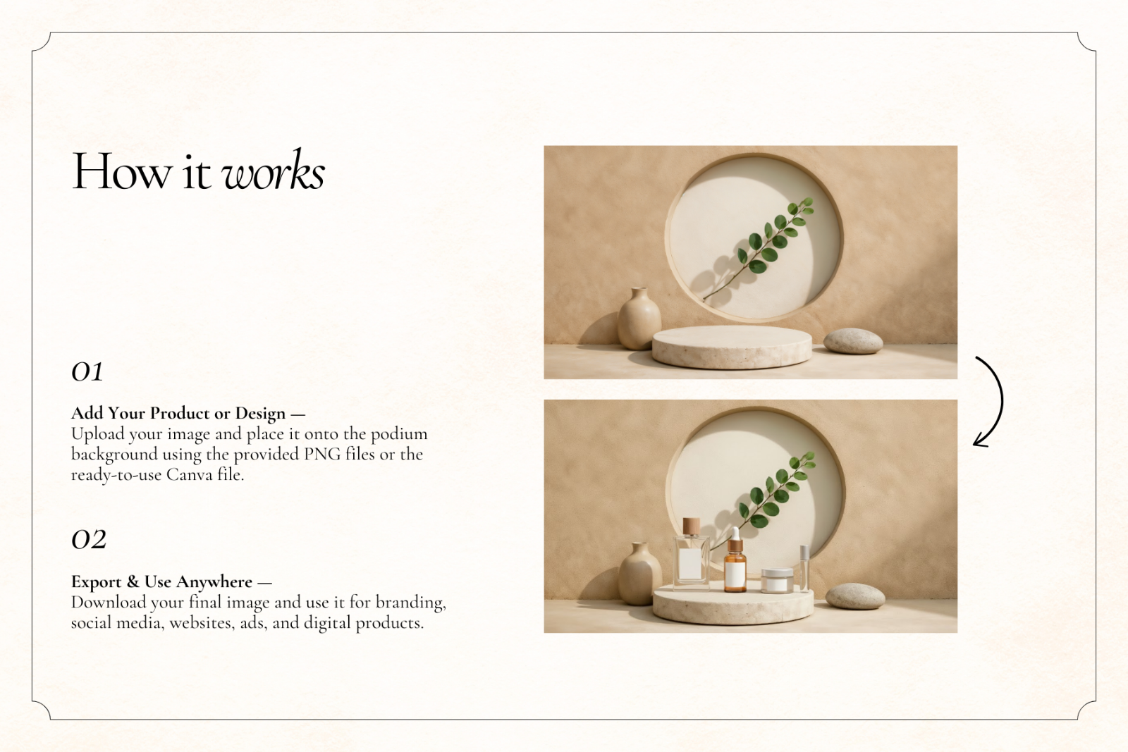 80 Podium Product Backgrounds