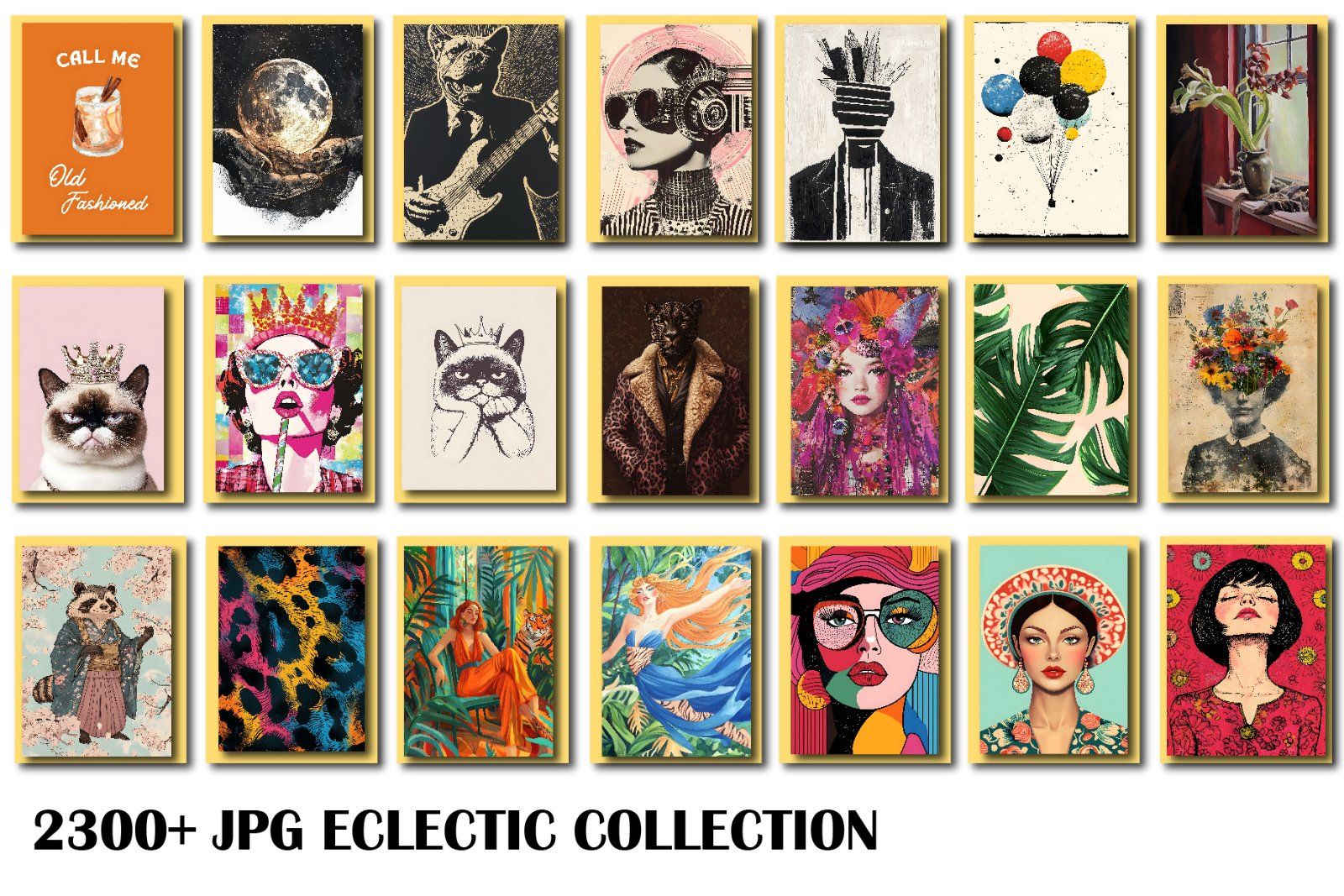 Eclectic Wall Art Collection Entire Shop Sale, Bundle Wall Art, Aesthetic wall posters, Wall Art, De