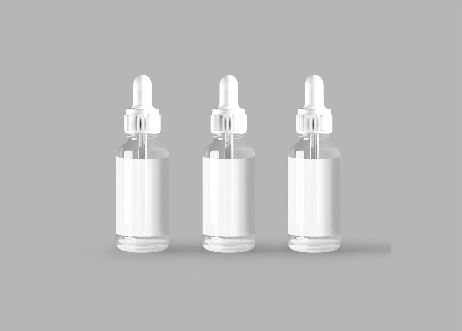 Dropper Bottle Mockup Set