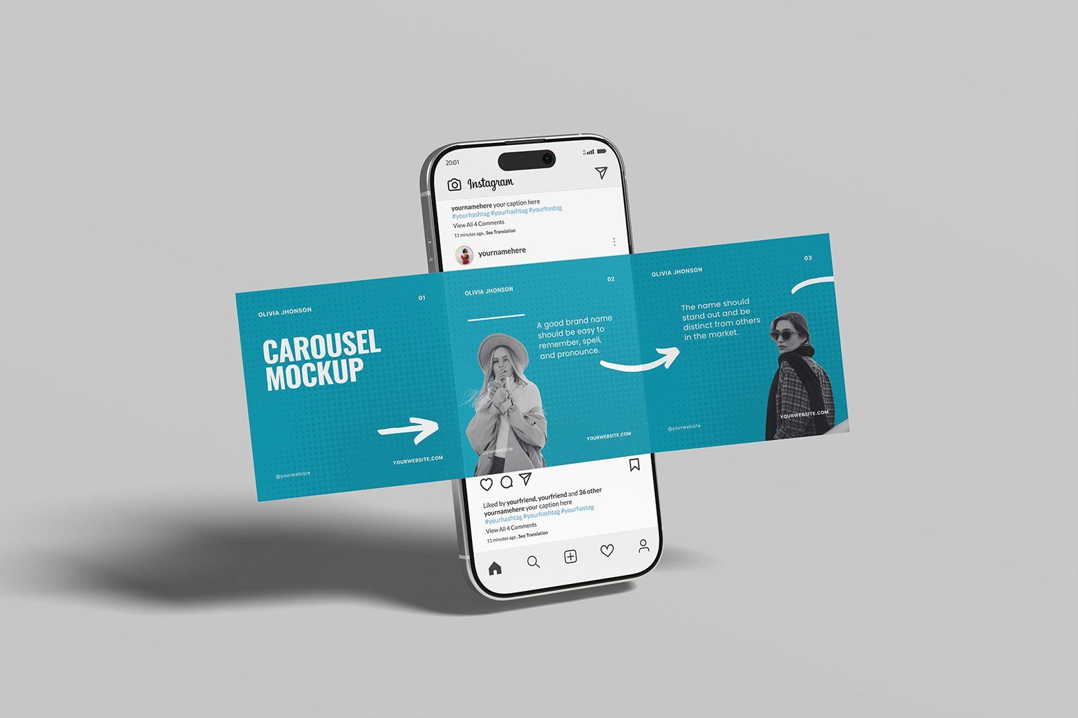 Carousel Mockup