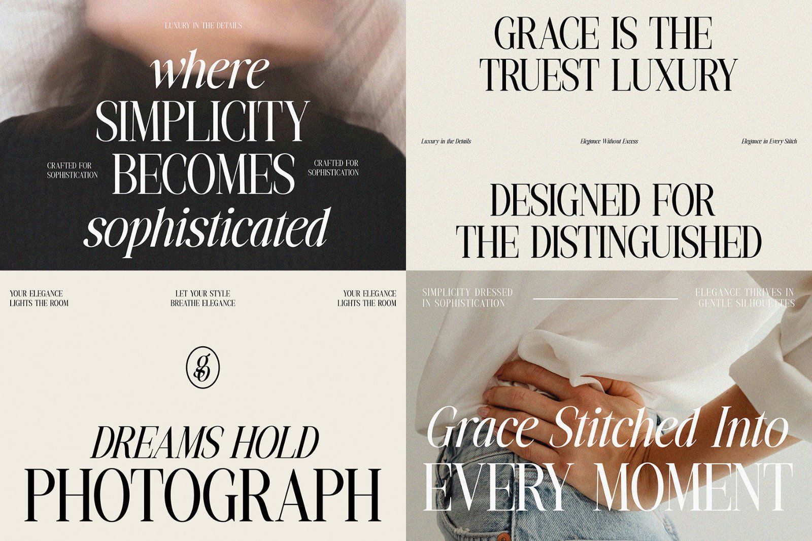 Modern Serif & Script Font Bundle