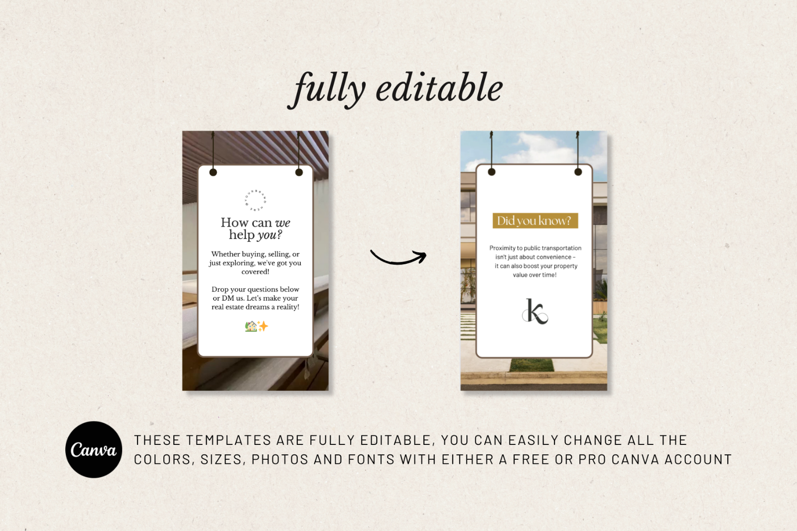 Real Estate Instagram Reels Templates