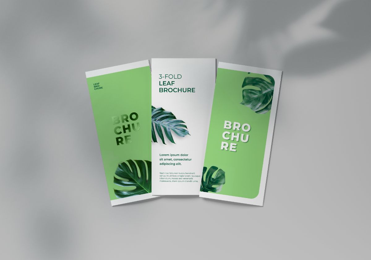 3-Fold Brochure Mockups