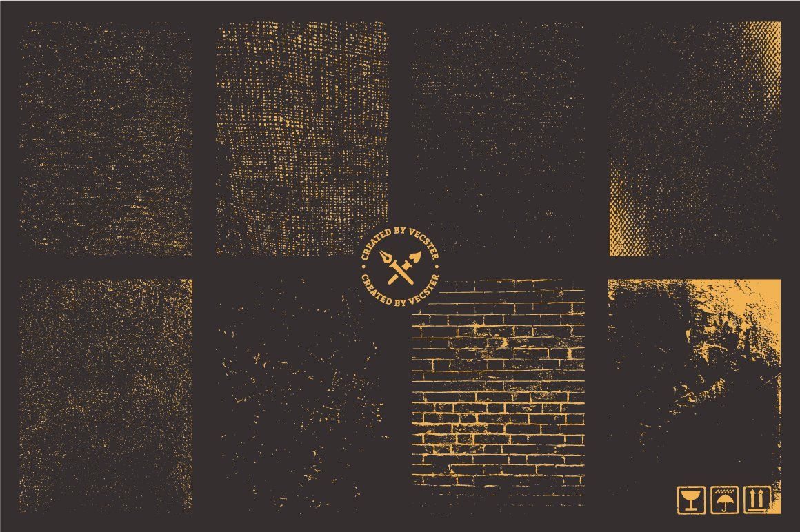 Grunge Textures Vector Pack