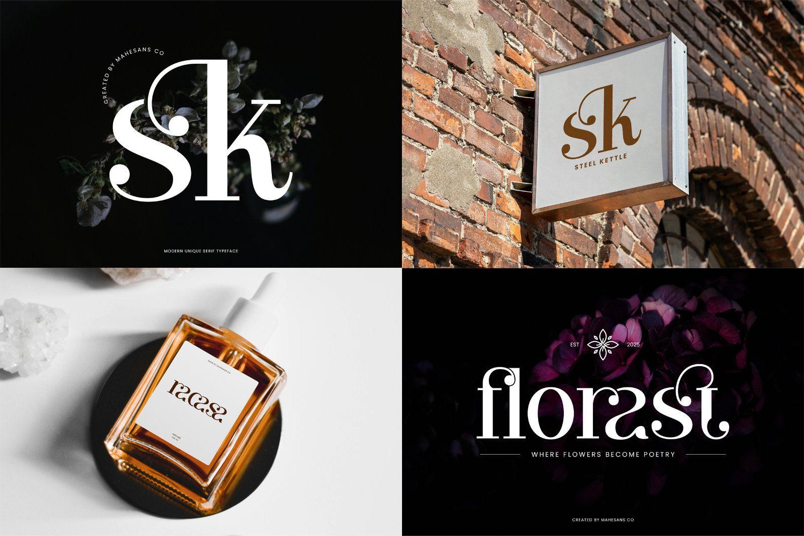 Modern Serif Fonts Bundle Collection