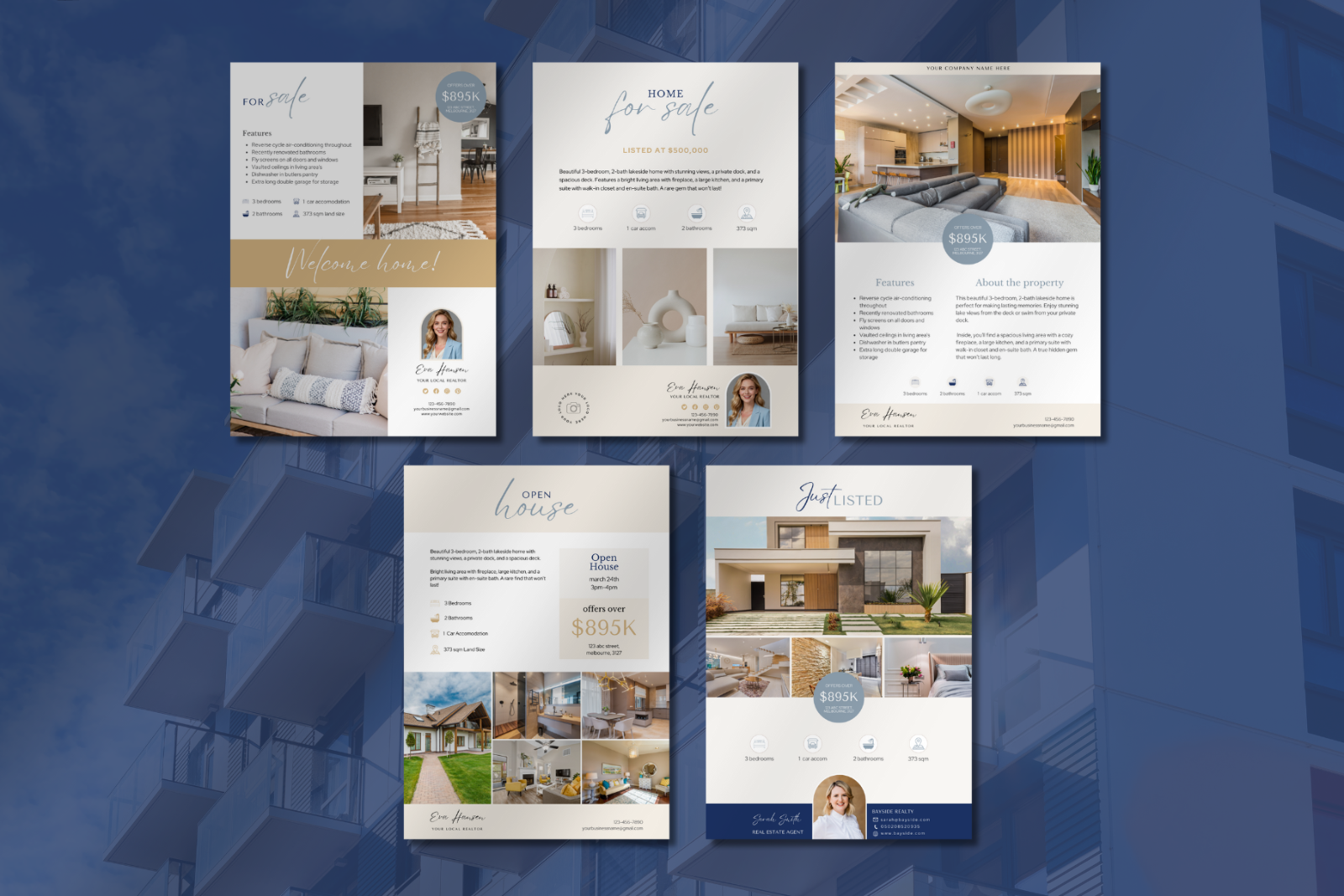10 Real Estate Flyer Canva Templates