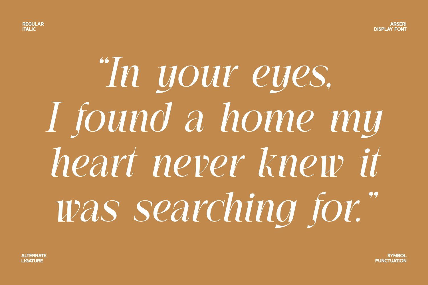 Arseri – Elegant Serif Display Font