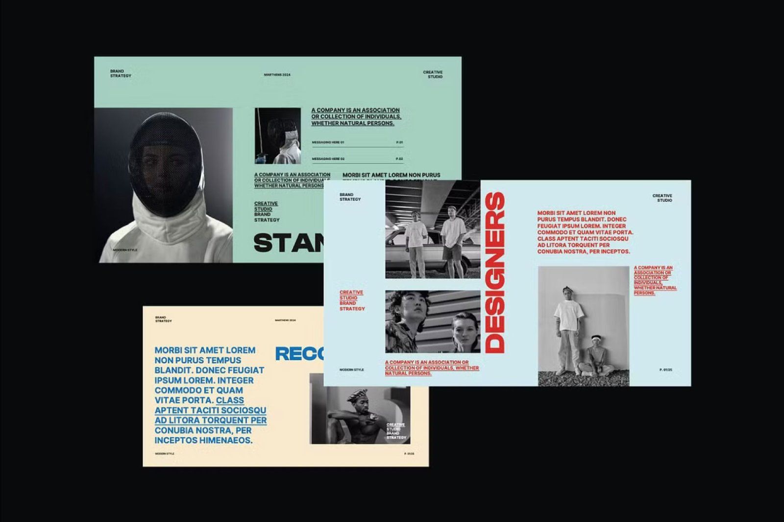 Marthens - Brand Strategy PowerPoint Template