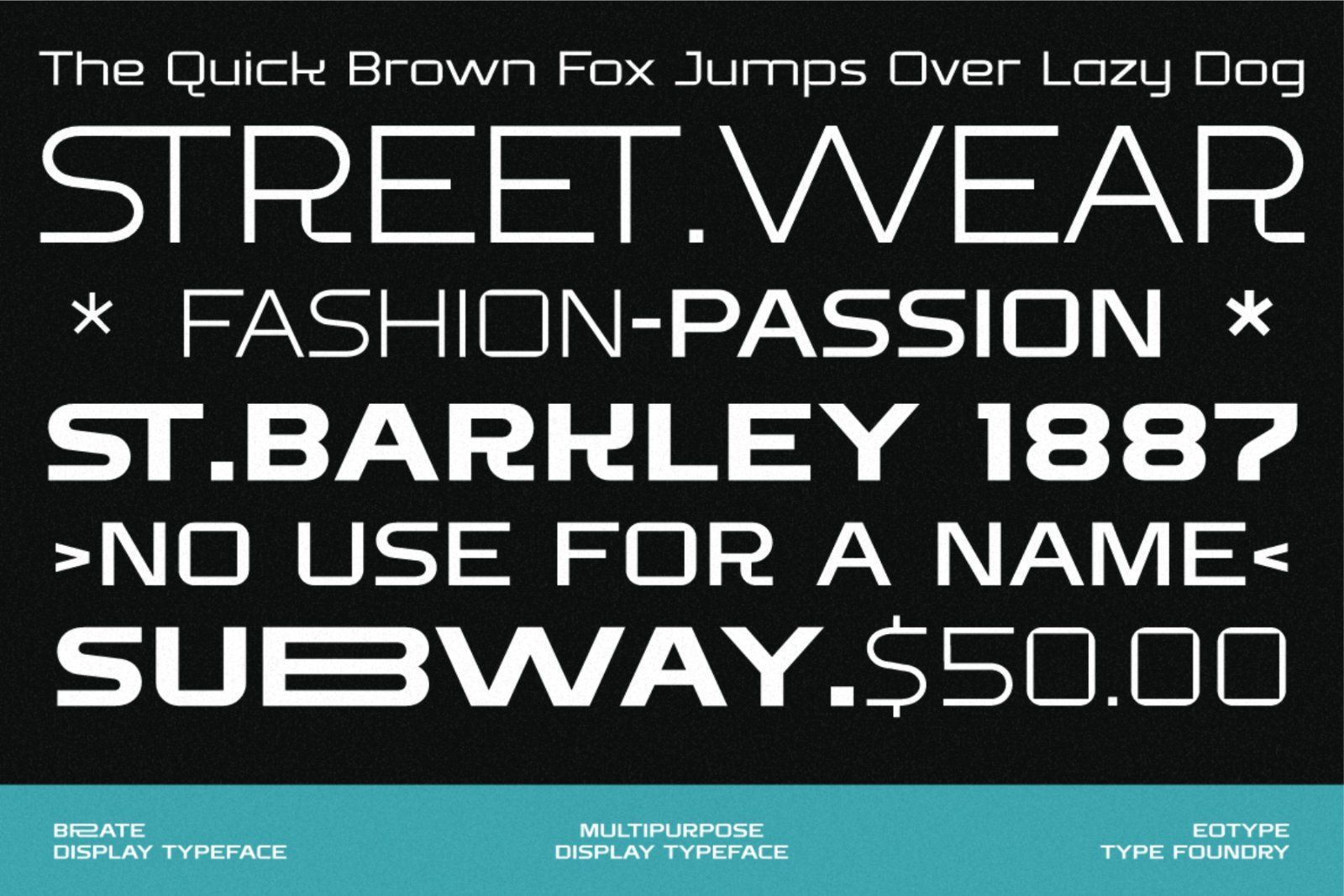 Brate - Sans Serif Family