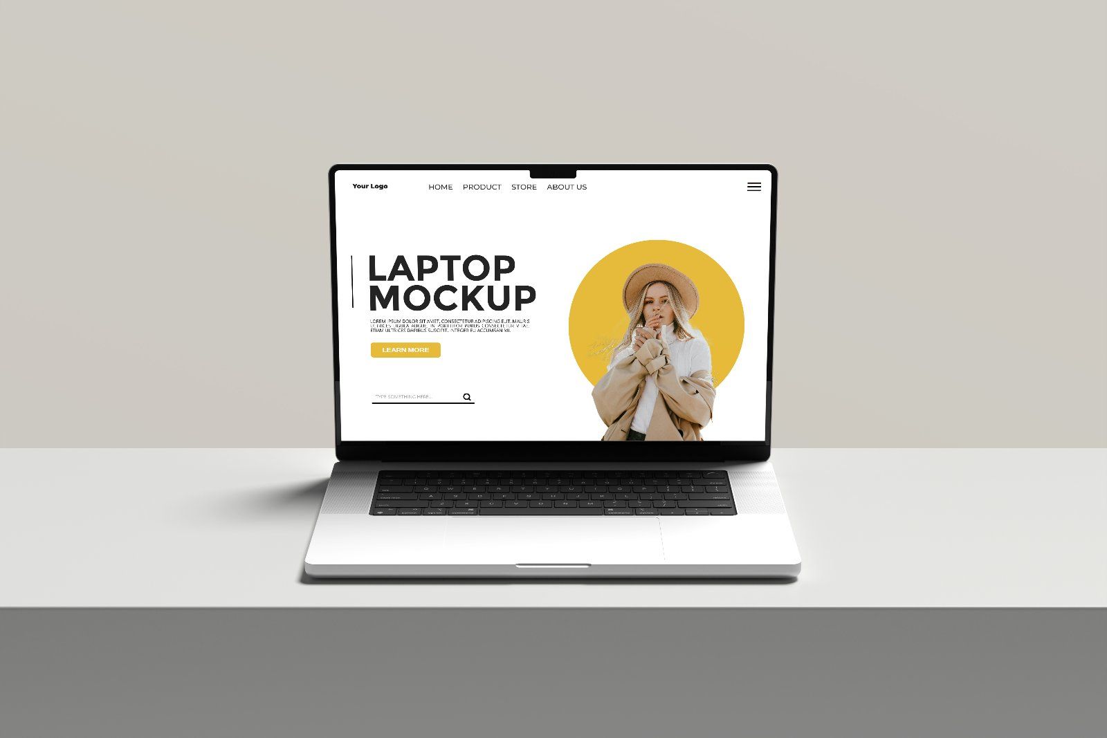 Laptop Mockup