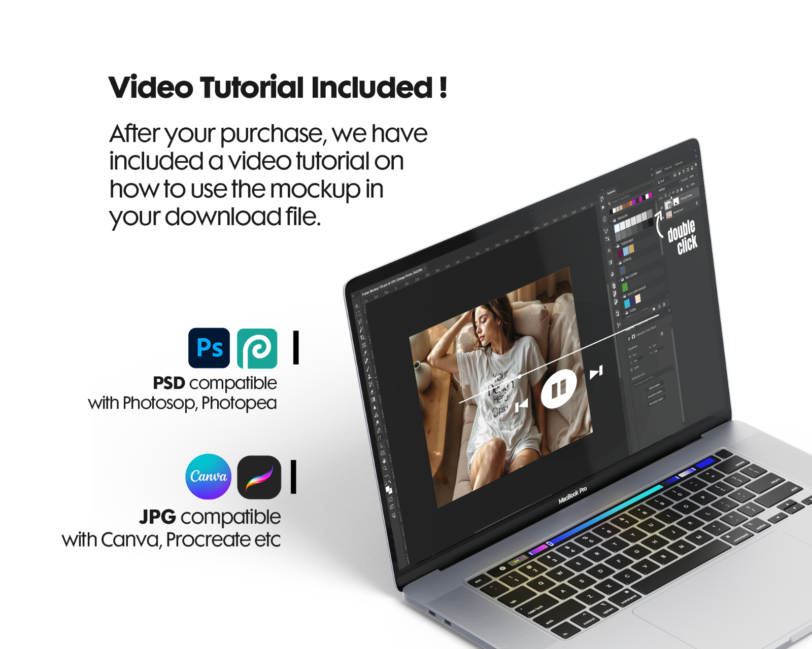 100 T-Shirt Mockup PSD Bundle – Gildan 64000 & Bella Canvas 3001 for Print on Demand